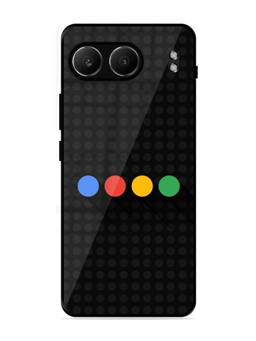 Google Dots Glossy Soft Edge Case for Oneplus Nord 4 (5G)