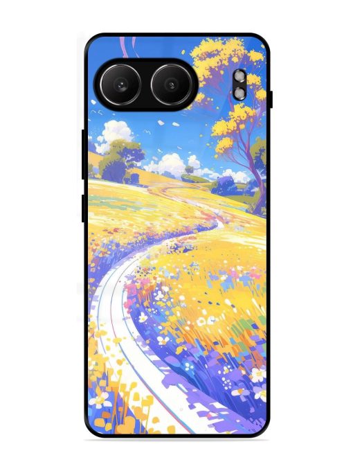 Vibrant Spring Meadow Glossy Soft Edge Case for Oneplus Nord 4 (5G)