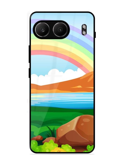 Rainbow Over The Lake Glossy Soft Edge Case for Oneplus Nord 4 (5G)