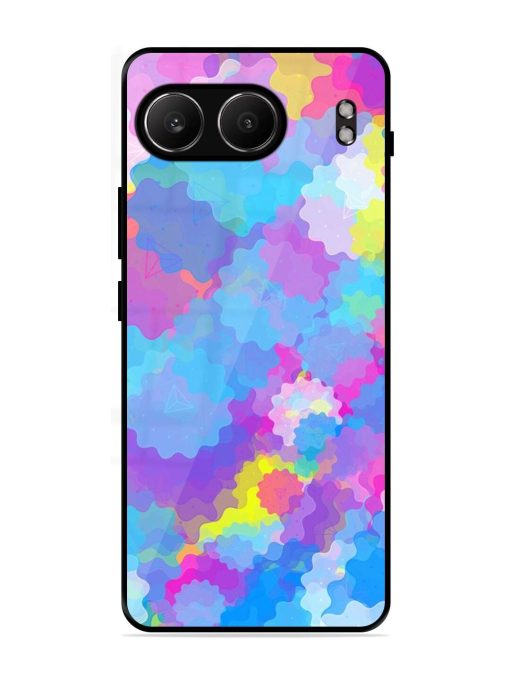 Psychedelic Cloud Burst Glossy Soft Edge Case for Oneplus Nord 4 (5G)