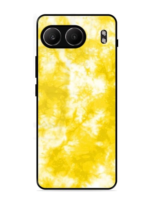 Golden Tie-Dye Twirl Glossy Soft Edge Case for Oneplus Nord 4 (5G)