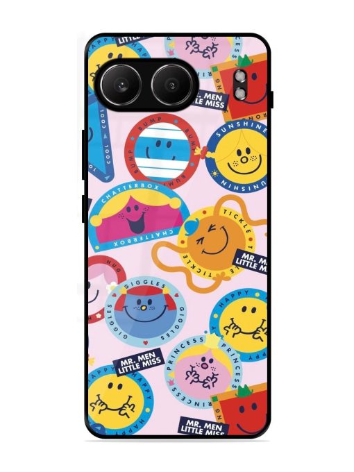 Whimsical Mr. Men & Little Miss Glossy Soft Edge Case for Oneplus Nord 4 (5G)