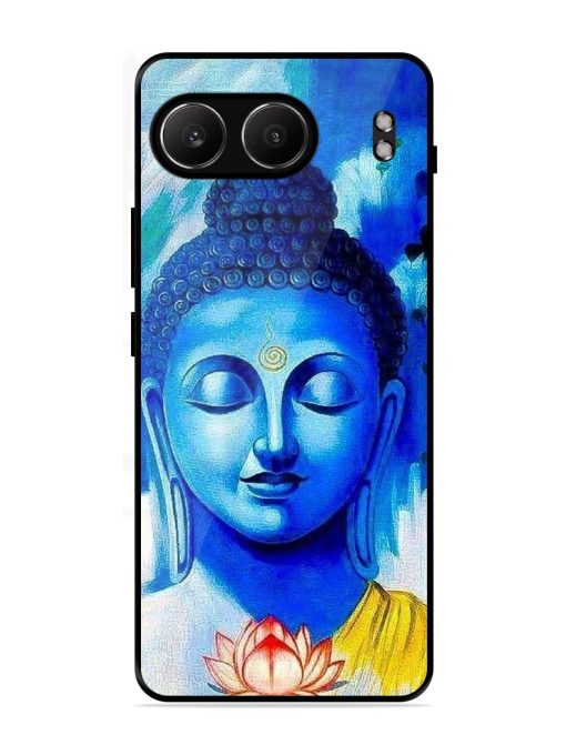 Serene Buddha With Lotus Glossy Soft Edge Case for Oneplus Nord 4 (5G)