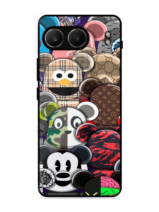 Streetwear Bearbrick Extravaganza Glossy Soft Edge Case for Oneplus Nord 4 (5G)