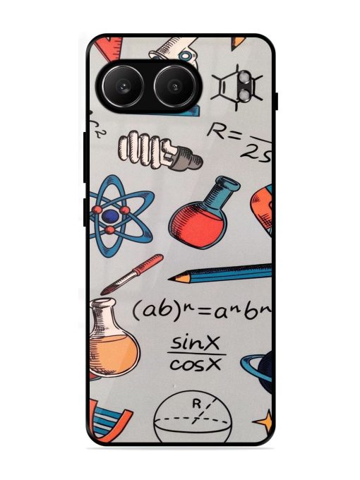 Science Doodle Delight Glossy Soft Edge Case for Oneplus Nord 4 (5G)