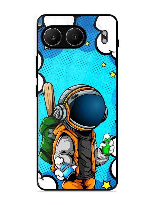 Space Graffiti Artist Glossy Soft Edge Case for Oneplus Nord 4 (5G)