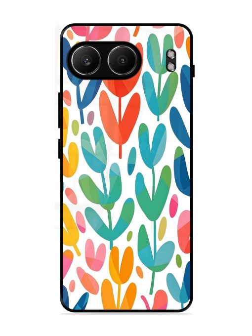 Rainbow Of Blooms Glossy Soft Edge Case for Oneplus Nord 4 (5G)