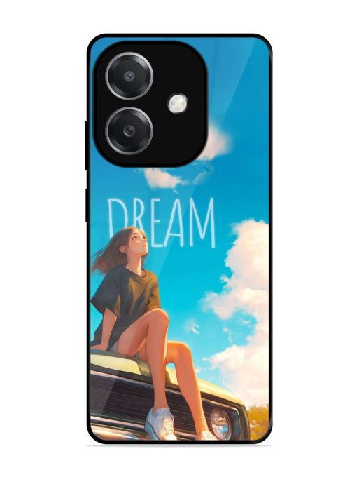 Girly Dream Art Glossy Soft Edge Case for Oppo A3X (5G)