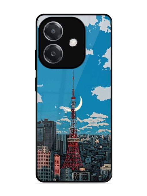 Tokyo Twilight Glossy Soft Edge Case for Oppo A3X (5G)