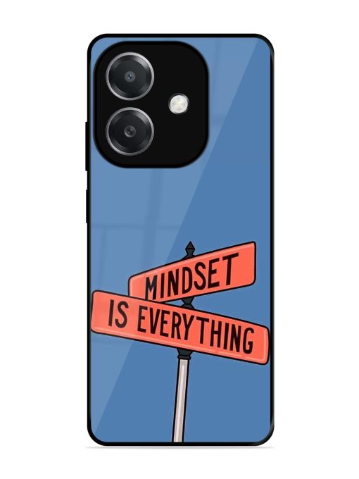 Mindset Matters Glossy Soft Edge Case for Oppo A3X (5G)