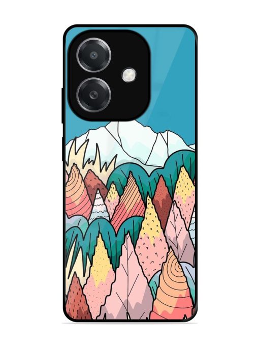 Mountain Dreamscape Glossy Soft Edge Case for Oppo A3X (5G)