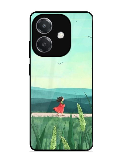 Solitude'S Serenity Glossy Soft Edge Case for Oppo A3X (5G)