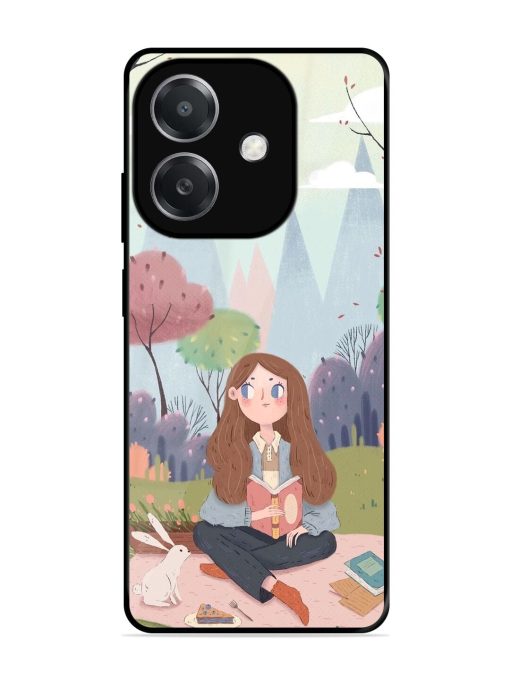 The Bookish Escape Glossy Soft Edge Case for Oppo A3X (5G)