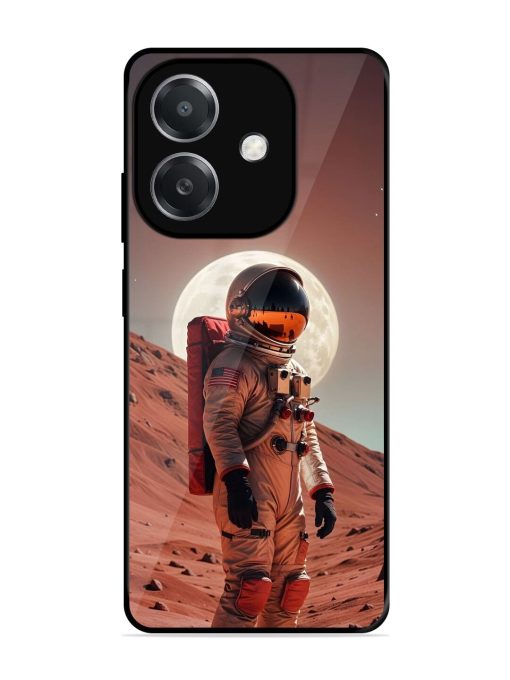 The Red Planet Glossy Soft Edge Case for Oppo A3X (5G)