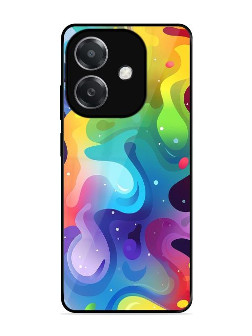 Rainbow River Glossy Soft Edge Case for Oppo A3X (5G)