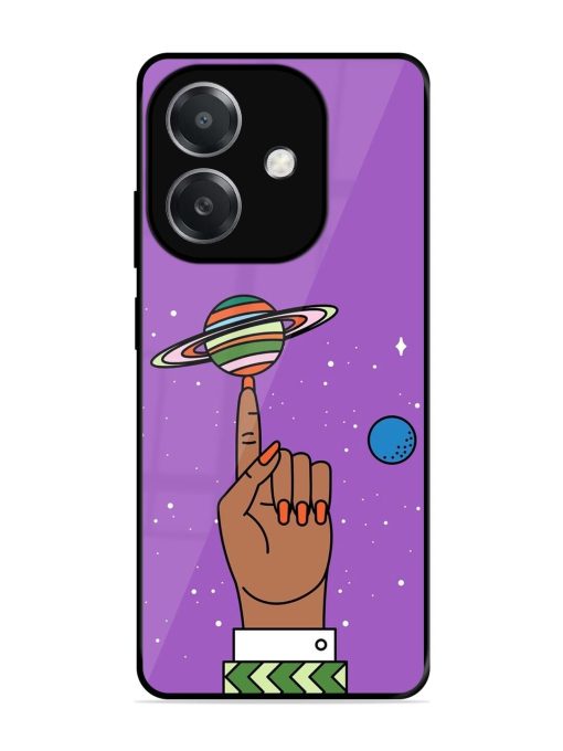 Spinning The Universe Glossy Soft Edge Case for Oppo A3X (5G)