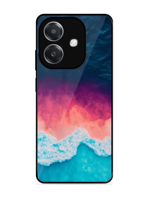 Where The Ocean Meets The Sky Glossy Soft Edge Case for Oppo A3X (5G)