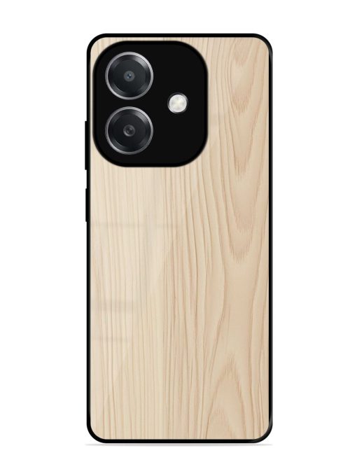 Textured Timber Glossy Soft Edge Case for Oppo A3X (5G)