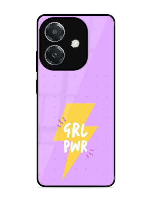 Girl Power Spark Glossy Soft Edge Case for Oppo A3X (5G)