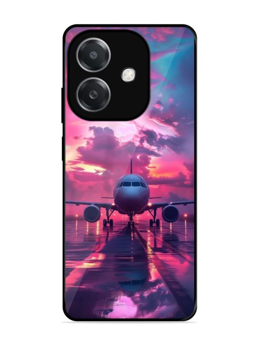 Neon Runway Glossy Soft Edge Case for Oppo A3X (5G)