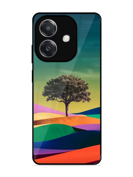 Rainbow'S Lone Sentinel Glossy Soft Edge Case for Oppo A3X (5G)