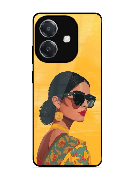 Neon Nightscape Glossy Soft Edge Case for Oppo A3X (5G)
