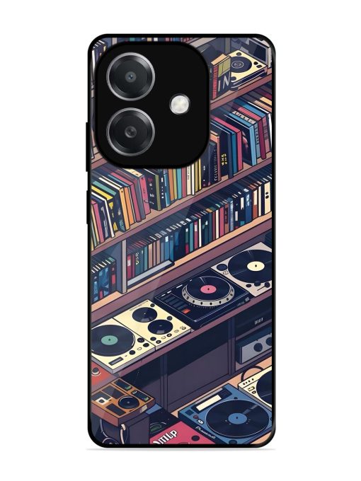Music Lover'S Haven Glossy Soft Edge Case for Oppo A3X (5G)