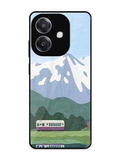 Mountainside Reflections Glossy Soft Edge Case for Oppo A3X (5G)