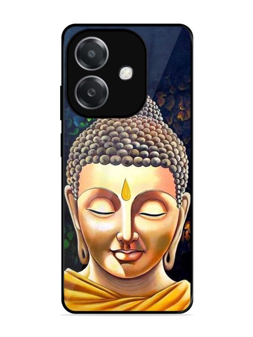 Buddha Face Glossy Soft Edge Case for Oppo A3X (5G)