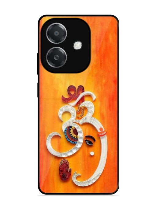 Ganesha In Quilling Art Glossy Soft Edge Case for Oppo A3X (5G)