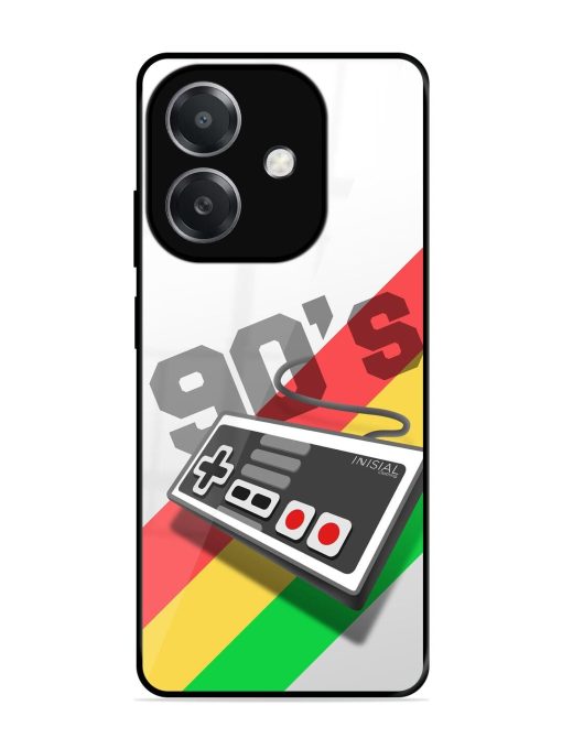 90S Nostalgia Glossy Soft Edge Case for Oppo A3X (5G)