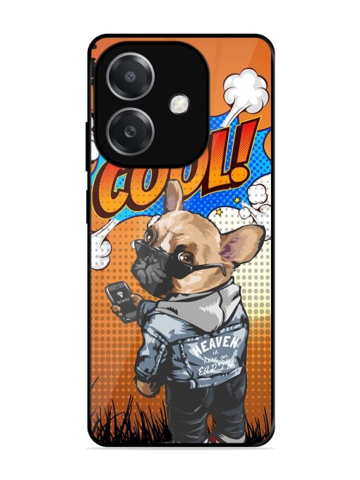 Cool Pup Glossy Soft Edge Case for Oppo A3X (5G)