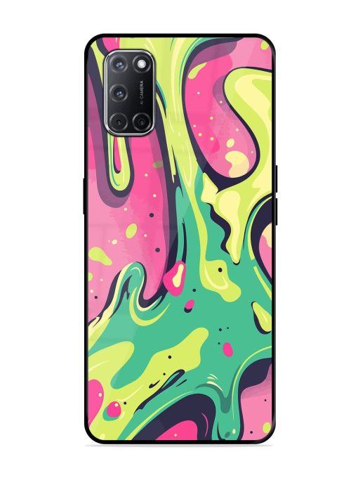 Gooey Grooves Glossy Soft Edge Case for Oppo A52