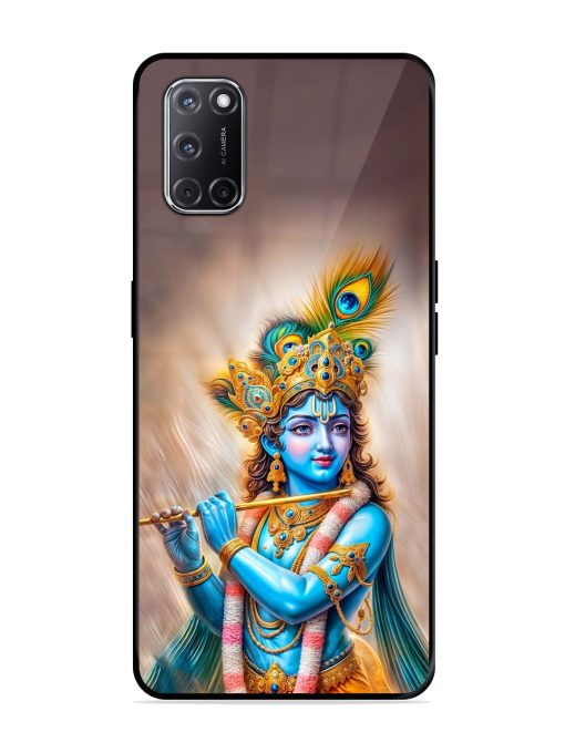 Divine Krishna Glossy Soft Edge Case for Oppo A52