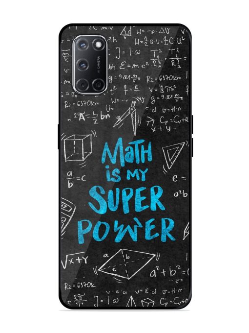 Math Magic Glossy Soft Edge Case for Oppo A52