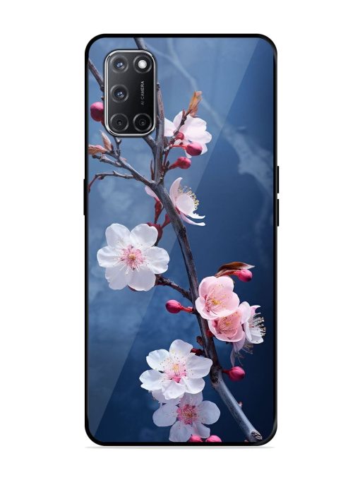 Delicate Blossoms Glossy Soft Edge Case for Oppo A52