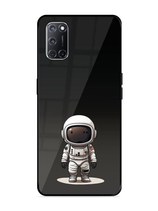 Neon Astronaut Glossy Soft Edge Case for Oppo A52