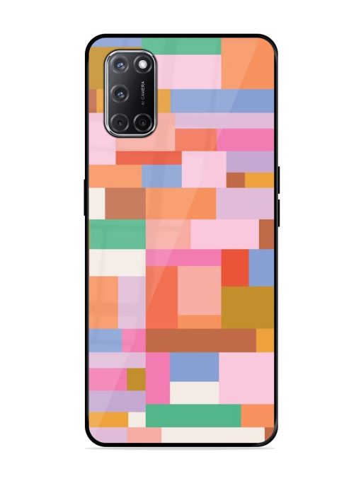 Colorful Chaos Glossy Soft Edge Case for Oppo A52