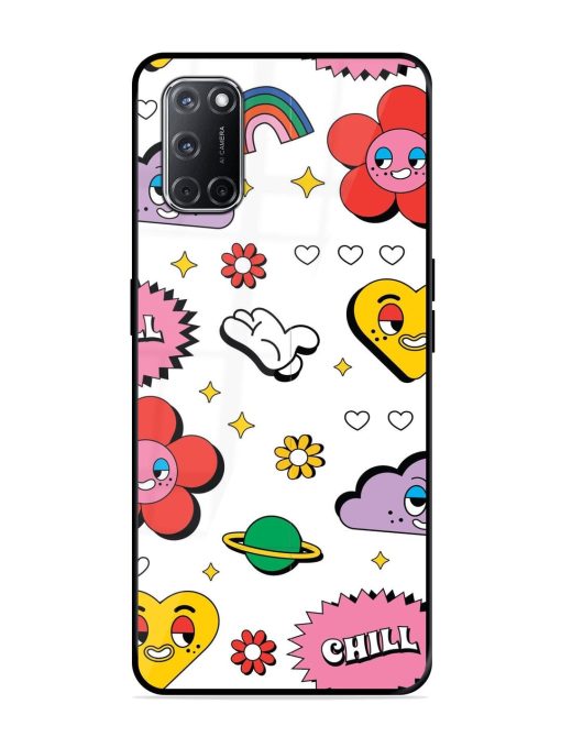 Whimsical Wonderland Glossy Soft Edge Case for Oppo A52