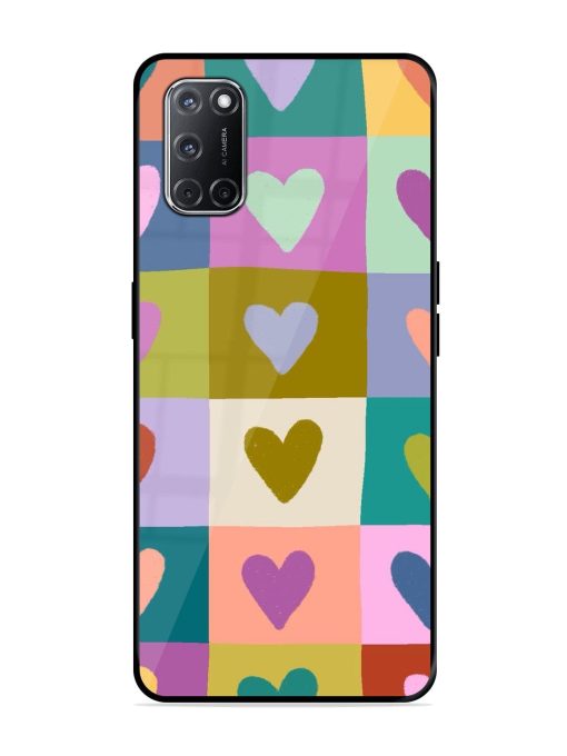 Box Of Hearts Glossy Soft Edge Case for Oppo A52