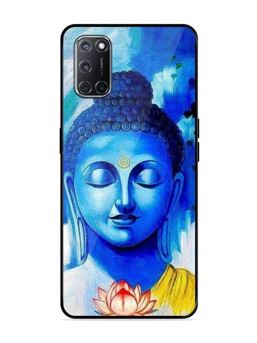 Serene Buddha With Lotus Glossy Soft Edge Case for Oppo A52