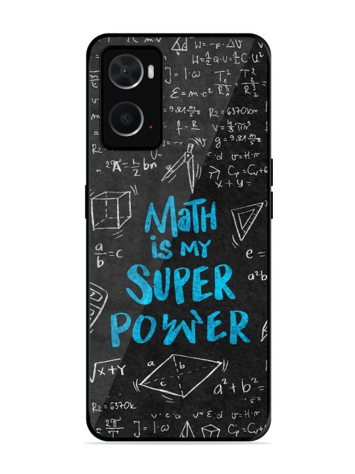 Math Magic Glossy Soft Edge Case for Oppo A76