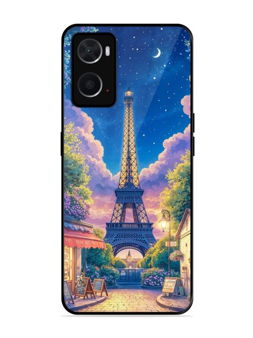 Twilight In Paris Glossy Soft Edge Case for Oppo A76