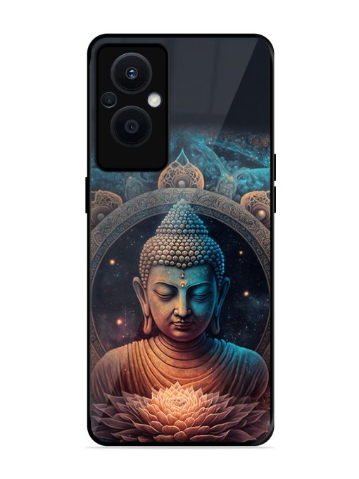 The Buddha Art Glossy Soft Edge Case for Oppo F21 Pro (5G)