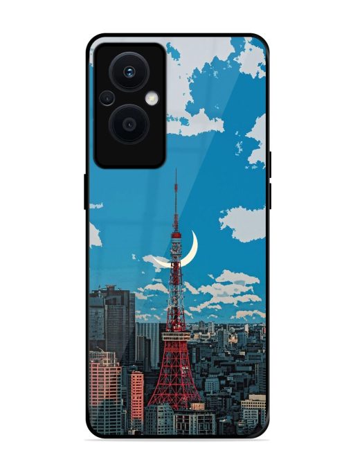 Tokyo Twilight Glossy Soft Edge Case for Oppo F21 Pro (5G)