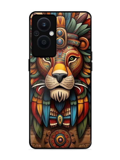 Aztec Majesty Glossy Soft Edge Case for Oppo F21 Pro (5G)