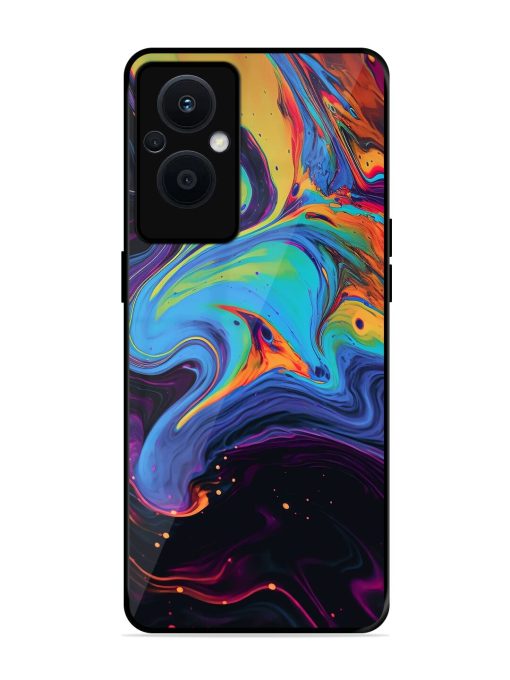 Liquid Dreamscape Glossy Soft Edge Case for Oppo F21 Pro (5G)