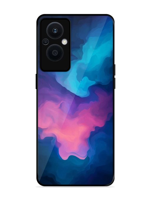 Cosmic Canvas Glossy Soft Edge Case for Oppo F21 Pro (5G)