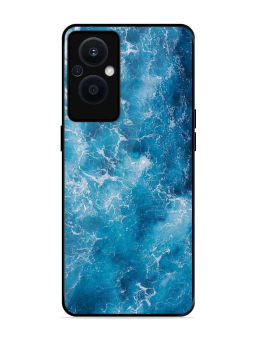 Oceanic Abyss Glossy Soft Edge Case for Oppo F21 Pro (5G)