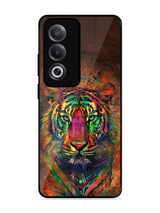 Cosmic Tiger Glossy Soft Edge Case for Oppo K12X (5G)